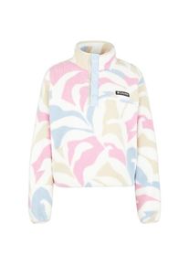 Columbia Helvetia II Printed Cropped Half Snap Fleecepullover Damen Wandern (Gr XL |wei&szlig;)