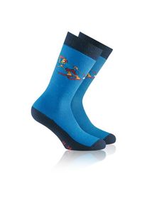 Rohner Globi Ski Skisocken Kinder (Gr 31-34 |blau)