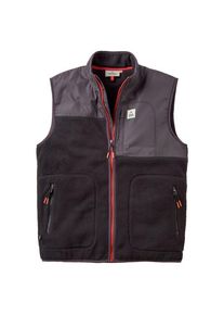 Passenger Offgrid Recycled Sherpa Fleece Vest Fleeceweste Herren (Gr M |grau)