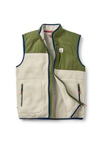 Passenger Offgrid Recycled Sherpa Fleece Vest Fleeceweste Men (Gr XXL |beige)
