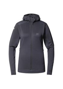 Haglöfs Haglöfs L.I.M Mid Multi II Hood Fleecejacke Women (Gr XL |grau)
