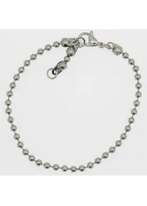 Edelstahlarmband Firetti "Schmuck Geschenk Kugelkettengliederung, 3,0 mm breit, gl&auml;nzend" Gr. 20, silber (edelstahlfarben), Armb&auml;nder, Damen, 20, Edelstahl, Edelstahlarmband, Made in Germany