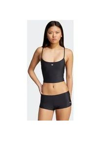 Bustier-Bikini-Top Adidas PERFORMANCE "ESSENTIALS SWIM", Damen, Gr. 42, N-Gr, schwarz, Obermaterial: 81% Polyester, 19% Elasthan, Bikini-Oberteile