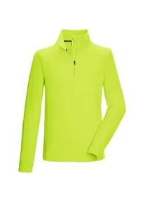 Fleecepullover Killtec "KSW 99 MN FLC SHRT", Herren, Gr. XXL, maigr&uuml;n, Obermaterial: 100% Polyester, Sweatshirts Fleecepullover, Herren Fleeceshirt: warm, komfortabel, Rei&szlig;verschluss mit Kinnschutz