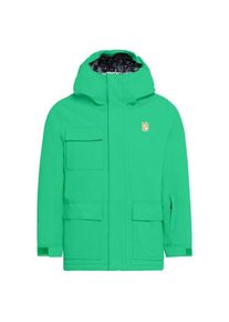 Namuk Mission Snow Jacket Skijacke Kinder (Gr 158 |t&uuml;rkis/gr&uuml;n |wasserdicht)