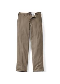 LANDS' END CLASSIC COMFORT. B&uuml;gelleichte Chino, Herren,  Beige, Baumwolle, by Lands' End