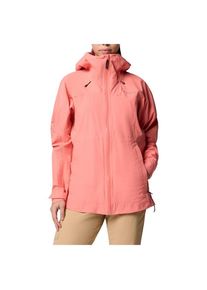 Columbia Northwest Explorer 3L Shell Regenjacke Damen (Gr XS |rot |wasserdicht)
