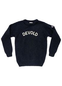 DEVOLD Nansen Legacy Sweater Wollpullover (Gr S |schwarz/blau)