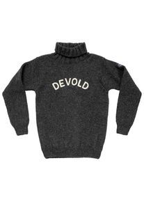 DEVOLD Nansen Legacy High Neck Wollpullover (Gr XXL |schwarz)