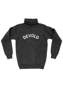DEVOLD Nansen Legacy High Neck Wollpullover (Gr L |schwarz)