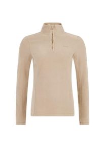 Protest Prtremutez 1/4 Zip Active Top Fleecepullover Damen (Gr XXL |beige)