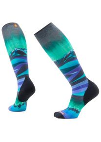 Smartwool Ski Targeted CushComp PRT OTC Socks Skisocken Damen (Gr M |blau)