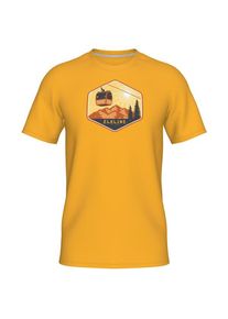 Longsleeve Elkline Mittelstation Herren (Gr L |orange)