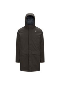 K-way Jarno Twill Marmotta Parka Herren (Gr XL |schwarz |wasserdicht)