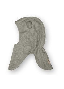 Mütze MINI A TURE Matjeffi Teddyfleece Elephant Hood Kinder (Gr 49,5 cm |grau)