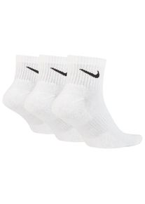 Multifunktionssocken Nike Everyday Cushioned Training Herren (Gr M - EU: 38-42 |weiß)