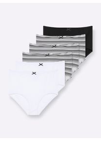 wäschepur sheego Große Größen Taillenslip in hoher Leibhöhe, sortiert, Größe 48 - Damen