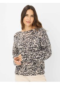 Brax Damen Strickpullover Style LISA canvas, cremewei&szlig;, Gr. 38