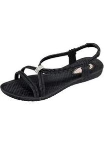 Siebi&acute;s Sandalette SIEBI`S, Damen, Gr. 40, schwarz, Synthetik, Schuhe Sandalette