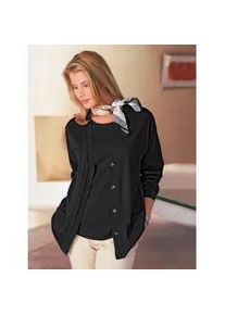 Classic Dog Strickpullover CLASSIC "Twinset", Damen, Gr. 44, schwarz, 100% Polyacryl, unifarben, figurumspielend, Pullover Twinset