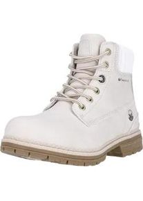 Stiefel WHISTLER "Lasti", Damen, Gr. 36, wei&szlig; (altwei&szlig;), Synthetik, Schuhe Stiefel, mit Schn&uuml;rung und Allwetterprofil