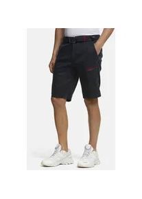 Outdoorhose MEYER "Arran", Herren, Gr. 23, Normalgr&ouml;&szlig;en, blau (marine), 88% Polyamid, 12% Elasthan, unifarben, figurumspielend kurz, Hosen Outdoorhose, mit Shirt-Stopper
