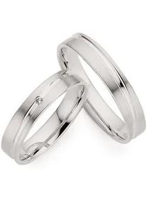 Phoenix Trauring PH&Ouml;NIX "Schmuck Geschenk Silber 925 Trauring Ehering LIEBE versch. Varianten" Gr. 59, silber (silberfarben), Fingerringe, Damen, 59, 0,01 SI = kleine Einschl&uuml;sse mit Brillant, Silber 925 (Sterlingsilber), 4mm, Trauring, Made in Germany - wahlweise mit oder ohne Brillant