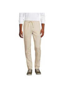 LANDS' END Schlupfbund-Chino, Herren,  Wei&szlig;, Baumwolle/Leinen, by Lands' End