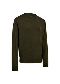 Deerhunter Harrington Knit with O-Neck Merinopullover Men (Gr 3XL |oliv)