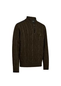 Deerhunter Randall Knit with 1/2-Zip Pullover Herren (Gr XXL |schwarz)