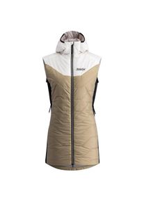 Swix Infinity Insulated Long Vest Softshellweste Damen (Gr M |beige)