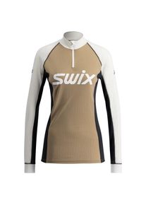Kunstfaserunterwäsche Swix RaceX Classic Half Zip Damen (Gr XL |beige)