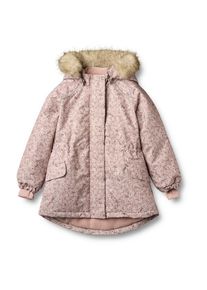 Wheat Mathilde Winterjacke Kinder (Gr 152 |rosa/braun |wasserdicht)