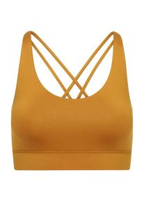 Hey Honey Criss-Cross Bra Sport-BH Damen (Gr XS |gelb)
