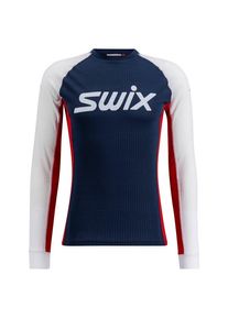 Swix RaceX Classic Long Sleeve Kunstfaserunterwäsche Herren Wandern (Gr M |blau)