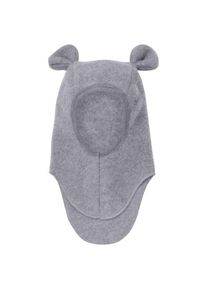 Huttelihut Balaclava Bear Ears Wool Fleece Mütze Kinder (Größe 52 cm - 2-4 Years |grau)