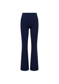 Hey Honey High-Waist Leggings Flared Always Dressed Trainingshose Damen (Gr S |blau)