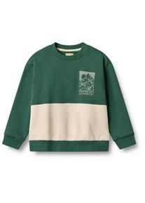 Wheat L/S Steff Pullover Kinder (Gr 116 |grün)