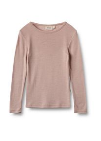 Wheat Wool T-Shirt L/S Alfie Merinounterwäsche Kinder (Gr 98 |braun)