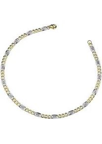 Armband Firetti "Schmuck Geschenk Gold 333 Armschmuck Armkette 2-farbig bicolor" Gr. 21, gelbgoldfarben, wei&szlig;goldfarben, Armb&auml;nder, Damen, 21, Gelbgold 333, Armband, Made in Germany
