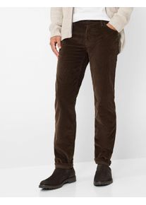 Brax Herren Five-Pocket-Hose Style CADIZ NOUGAT, dunkelbraun, Gr. 42/34