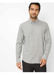 Brax Herren Hemd Style DANIEL platin, hellgrau, Gr. L
