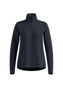 Odlo Damen Grid Fleece Midlayer Full Zip schwarz