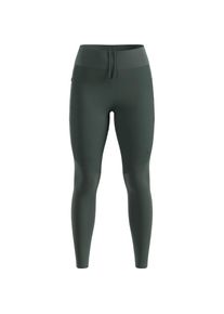 Odlo Damen Zeroweight Warm Reflective Tights gr&uuml;n