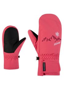 Ziener Laillani AS Handschuhe Kids (Gr 3,5 |rosa/rot |wasserdicht)