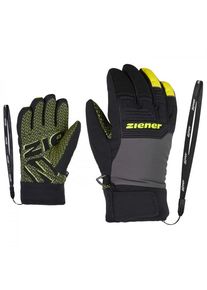 Ziener Lanus AS PR Glove Junior Handschuhe Kinder (Gr&ouml;&szlig;e 4,5 |schwarz |wasserdicht)