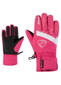 Ziener Leif GTX Handschuhe Kinder (Größe 6,5 |rosa |wasserdicht)