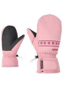 Ziener Laillani AS Handschuhe Kinder (Größe 3,5 |rosa |wasserdicht)