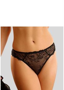 Lascana Slip schwarz Gr. 32/34 für Damen. Körpernah