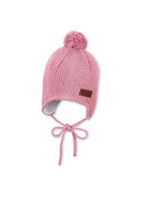 Mütze Sterntaler Strickmütze Pompon Kinder (Gr 41 cm |rosa)